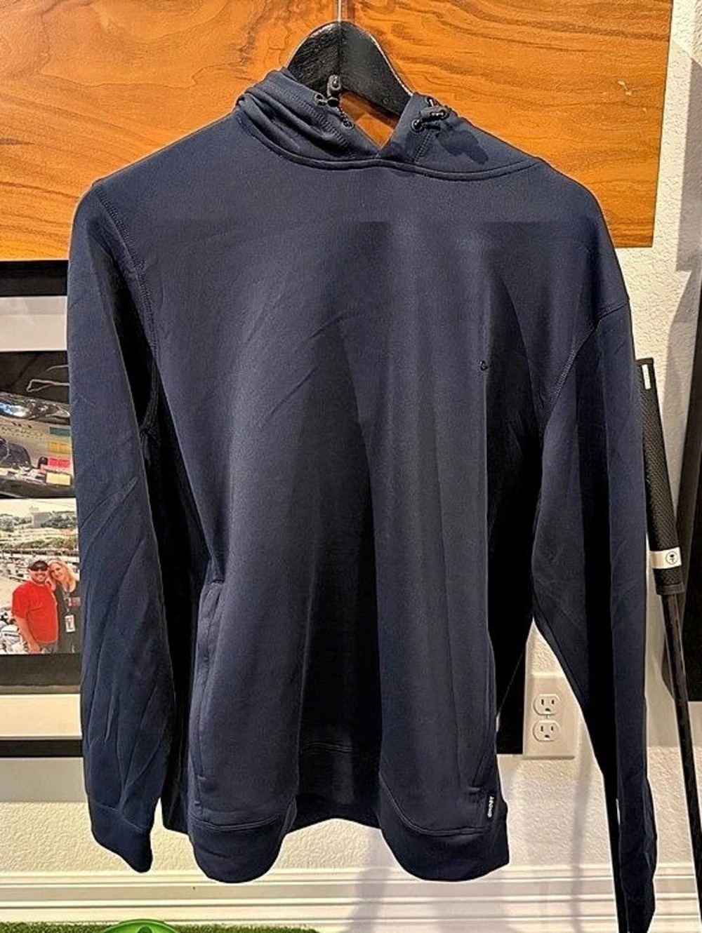 NWOT GHOST GOLF Men's Hoodie in Blue Size Medium Like New